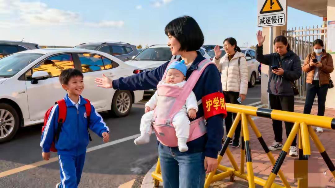 “家长站岗”冲上热搜：学校把安全责任外包给爸妈，到底是谁在偷懒？



1️⃣ 