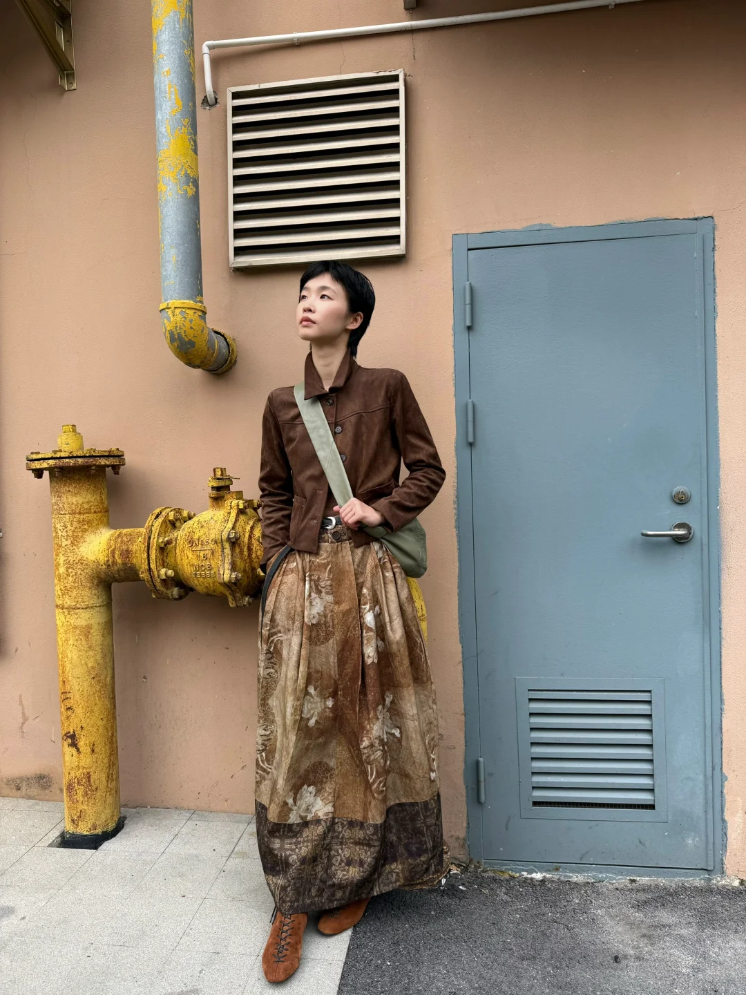 秋意浓重的半裙