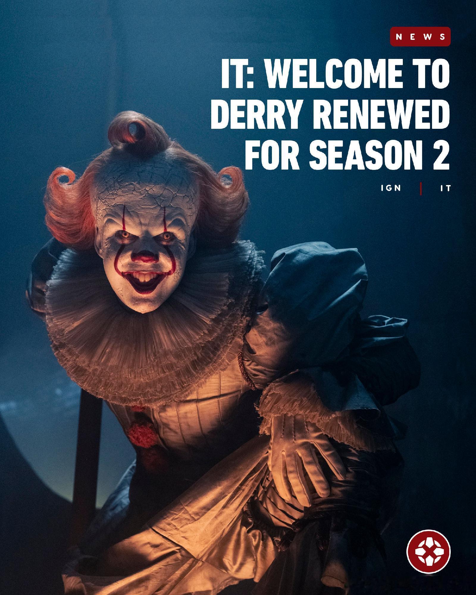 小丑回魂 HBO 和华纳兄弟电视公司已续订《小丑回魂 欢迎来到德里镇 It: W