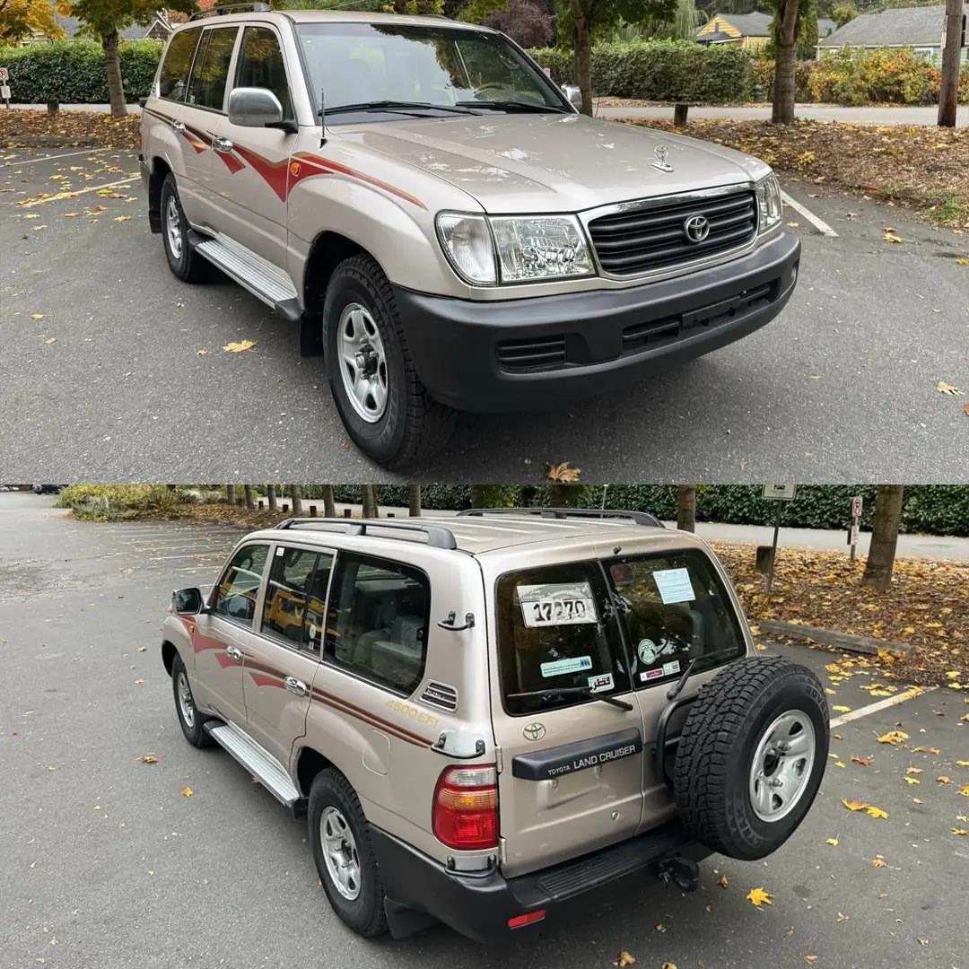 Toyota 1999年款 Land Cruiser GX，承袭1998年亮相的