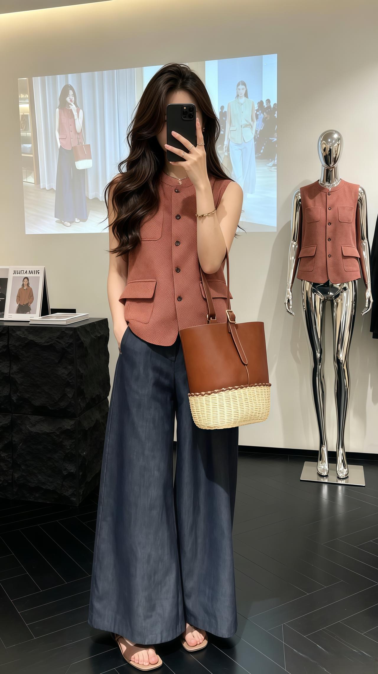 韩系通勤ootd 分享夏季韩系穿搭 夏日通勤休闲穿搭 小香风 韩系穿搭