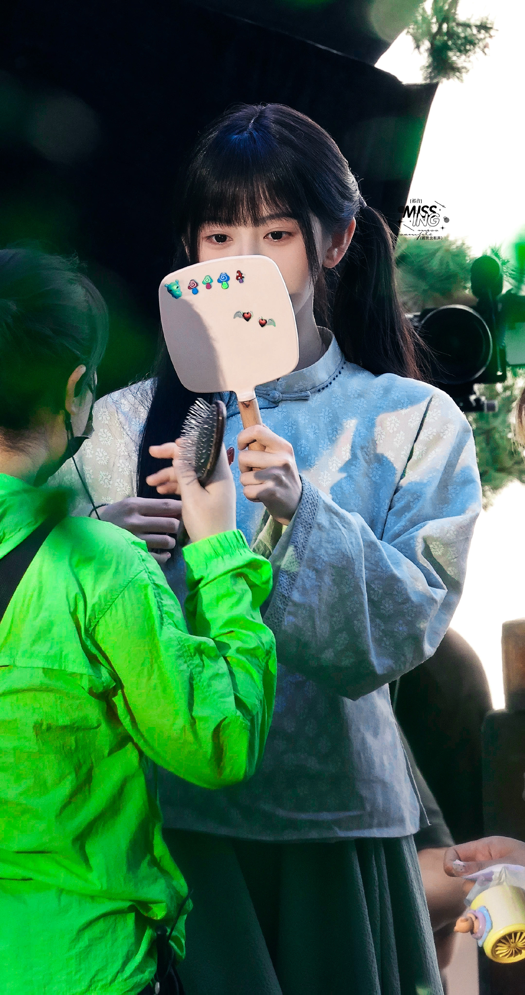 鞠婧祎韩菱纱 jjy鞠婧祎仙剑四 落日溺在云层里 银河滑落一片掉进大海里 月光散