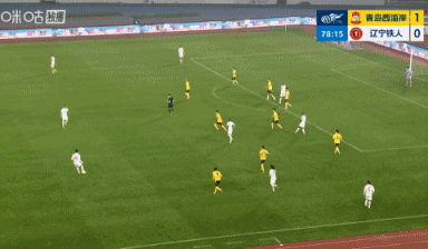 郑智显得很紧张，李金羽则非常愤怒！第80分钟经过几次诡异的线路变化，辽宁队打出了