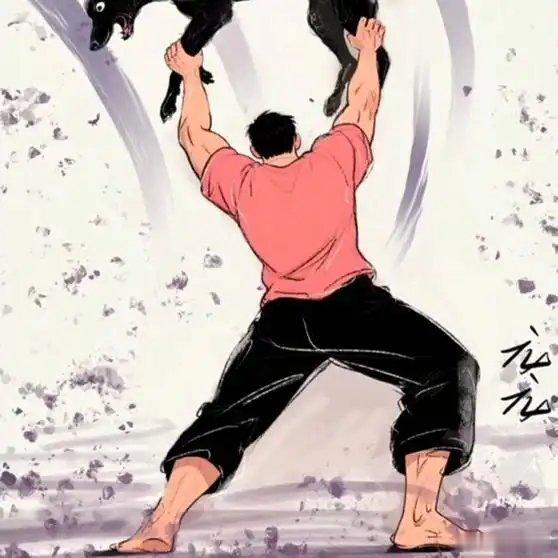 《恶犬溜进店扑向女儿，父亲为保护女儿，徒手勇斗恶犬！》播放量：2.5万点赞量：6