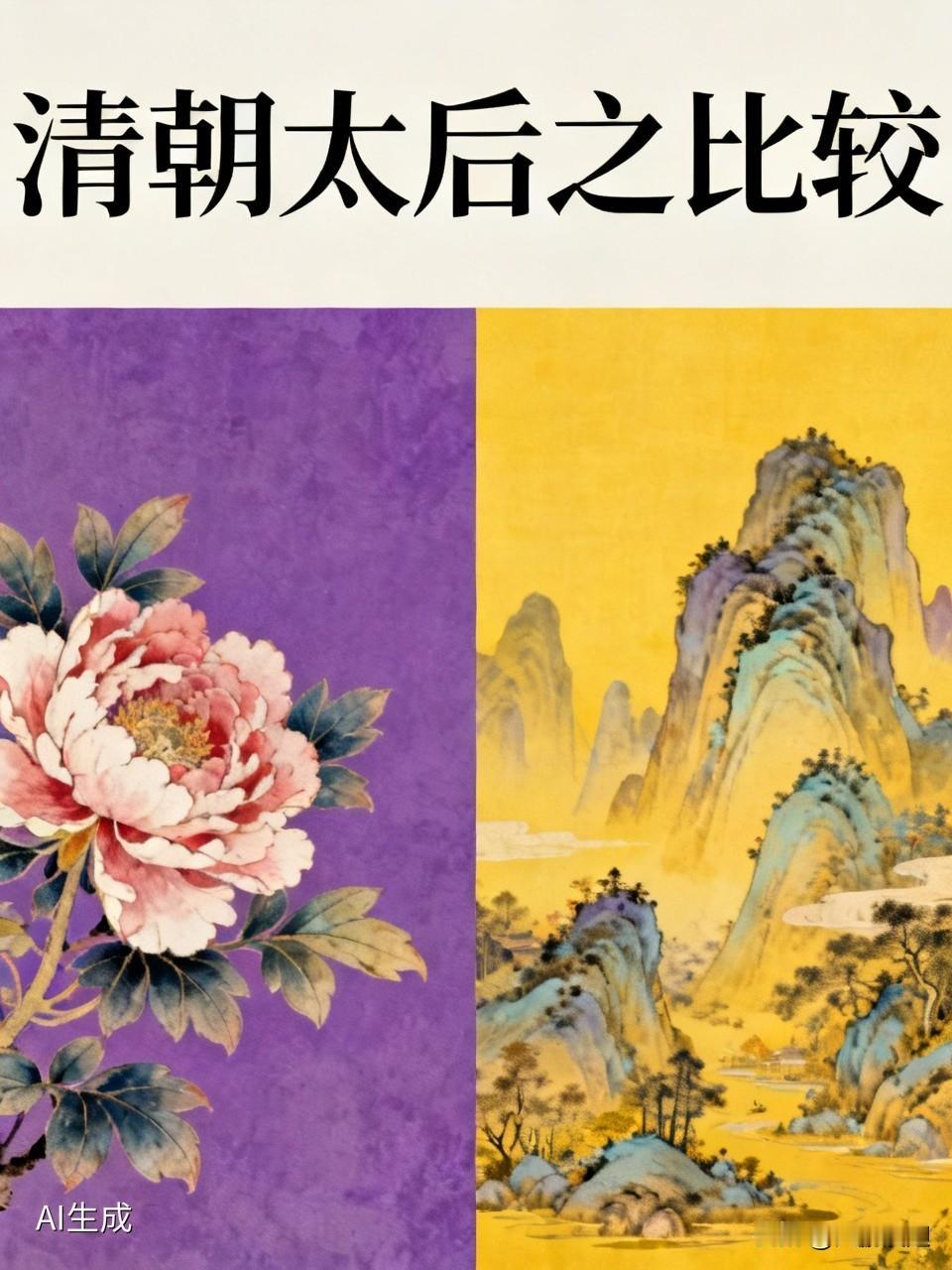 清朝最厉害的太后是慈禧吗？我觉得未必。
慈禧垂帘听政近半个世纪，手握大权。她在政