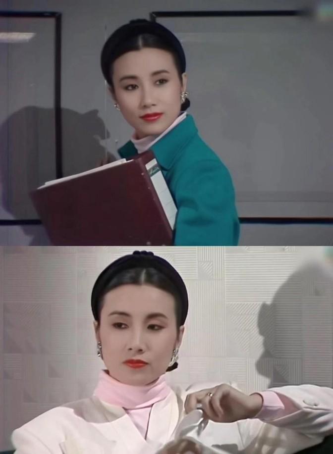 虽然，我一直觉得汪明荃年轻的时候就有点显老，可不得不说，汪明荃的长相是很大气，很