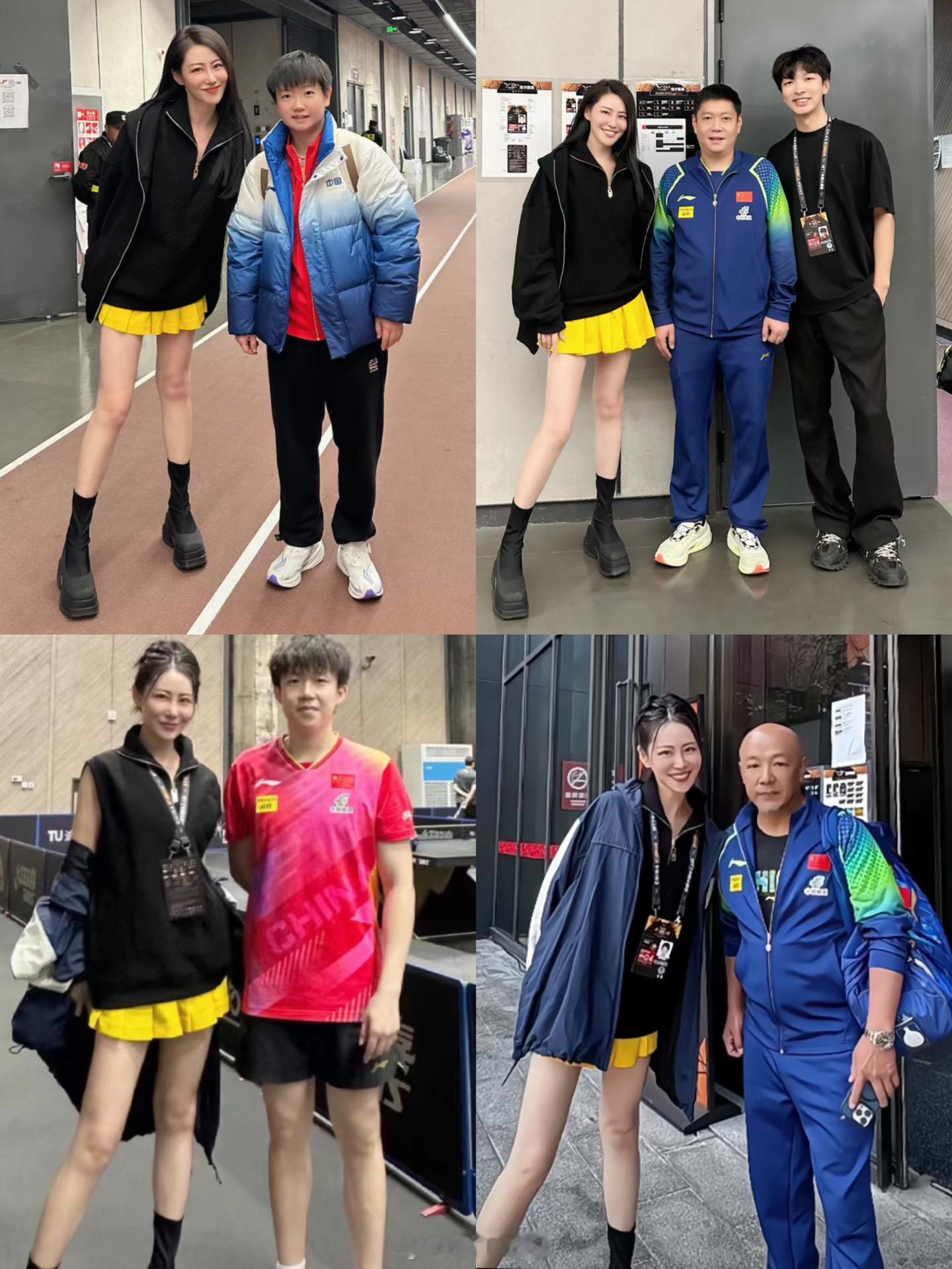 一家四口集齐咯中国大满贯 ​​​