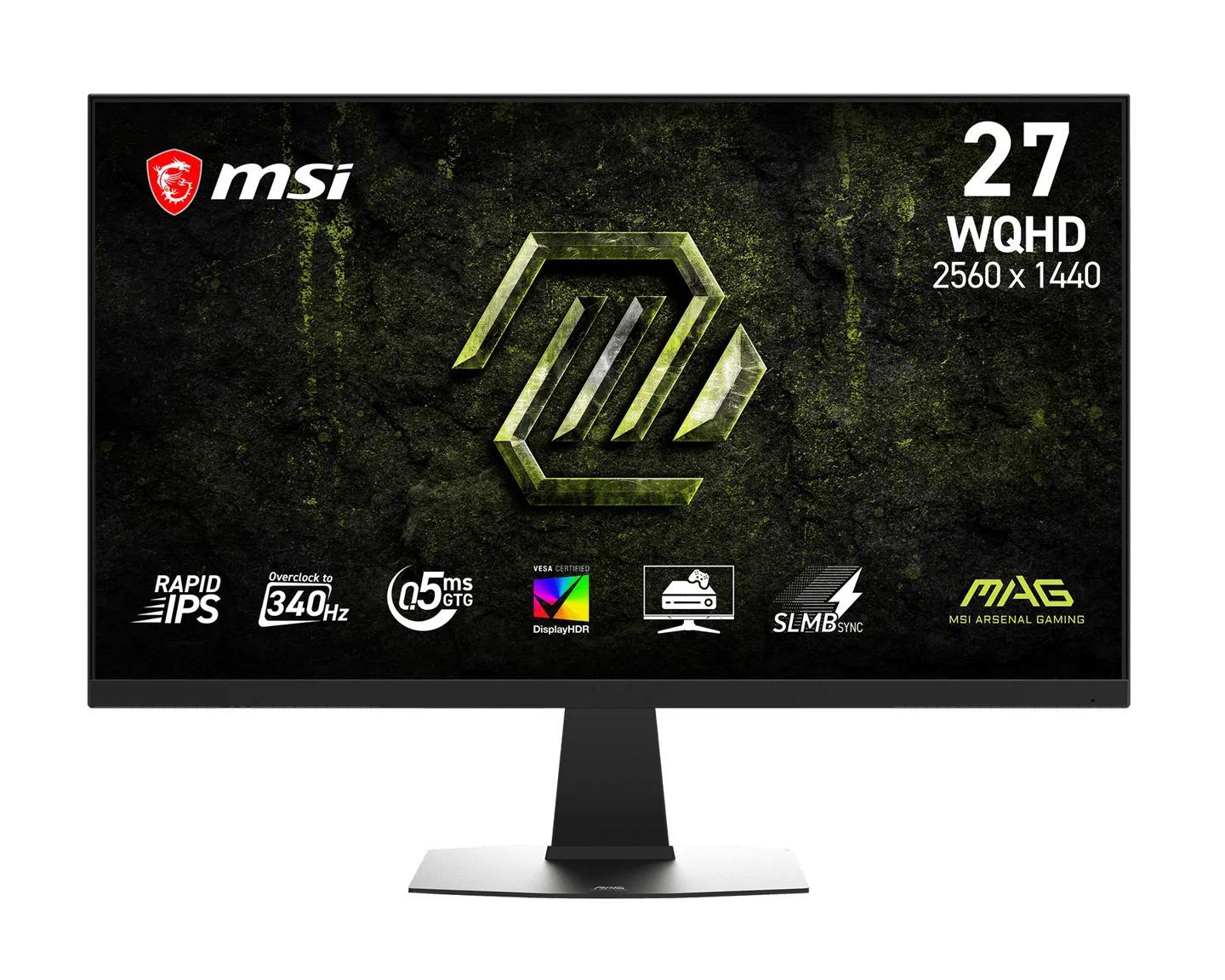 微星推出 MAG 276QE34 / 276QR42 显示器：27" QHD R