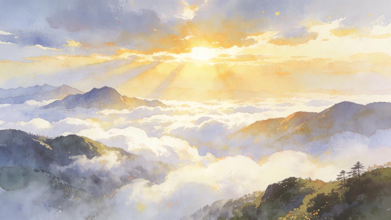 1西山月落，东海潮生。世间的浪漫，都藏在这朝朝暮暮里。