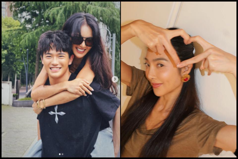 曹格儿子长这么大了曹格前妻吴速玲晒与儿子合照   曹格与吴速玲离婚后共同抚养一双