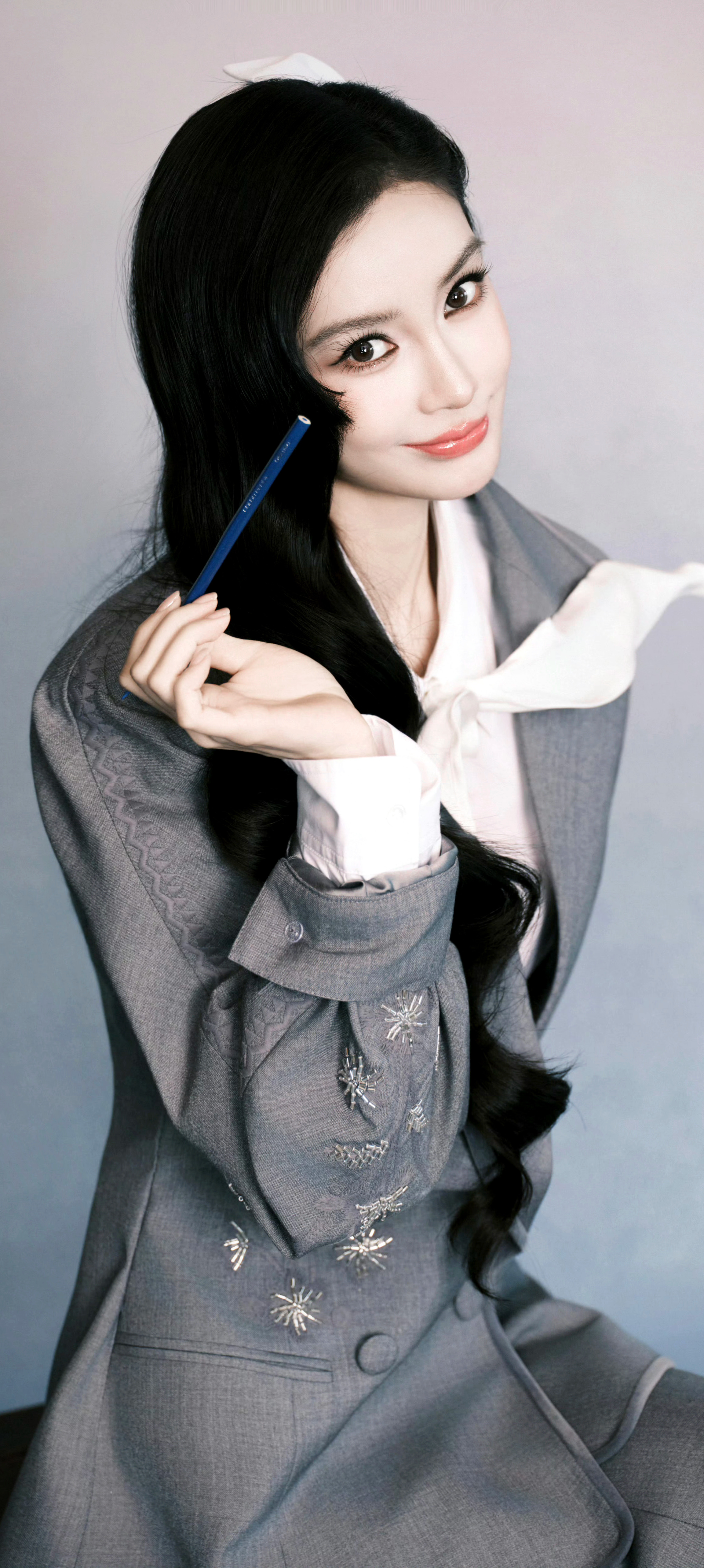 Angelababy看秀仪态杨颖 学姐好美❤️ 