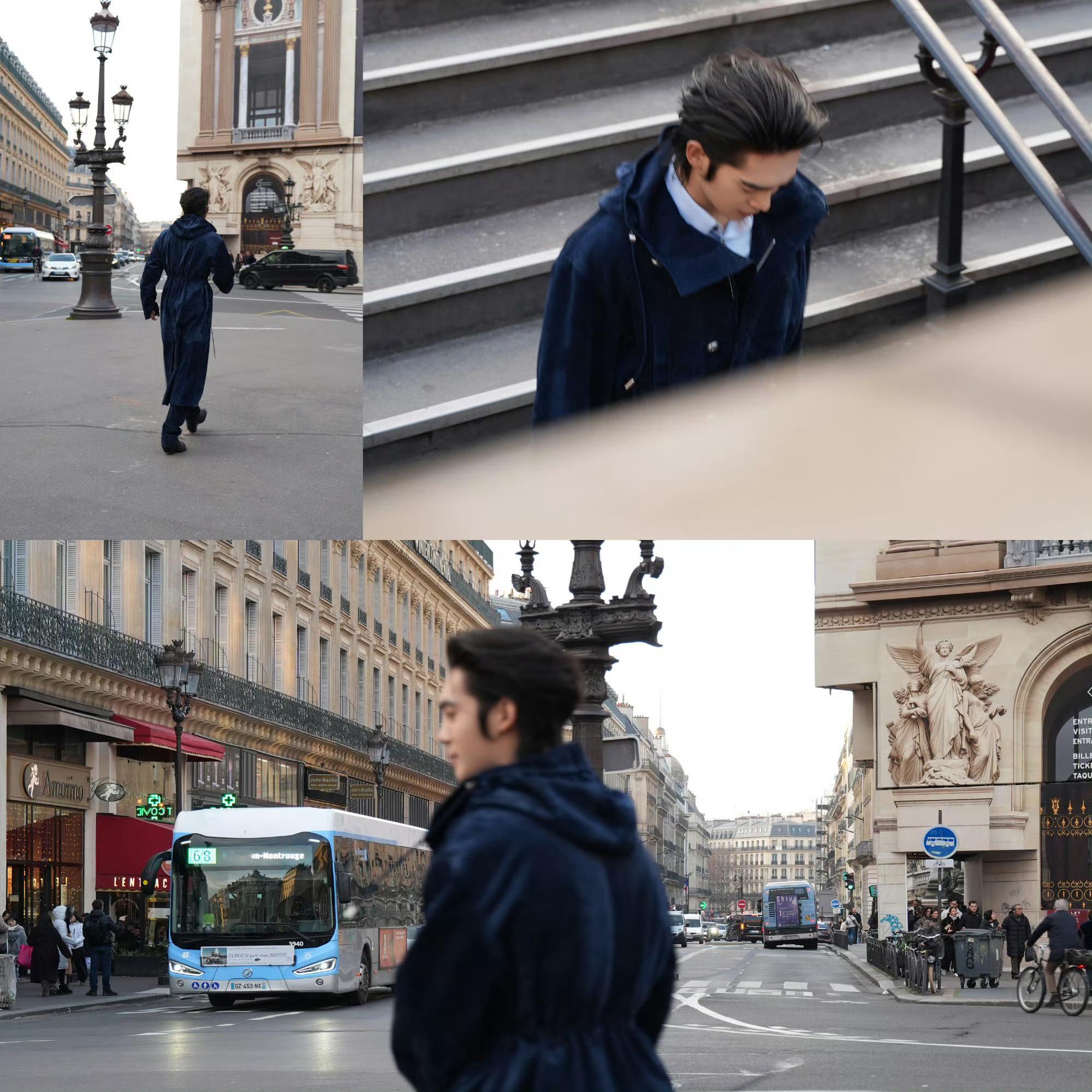 于适 in Dior 📷  今晚 DIOR大秀 物料继续释出，穿着未发布的新款