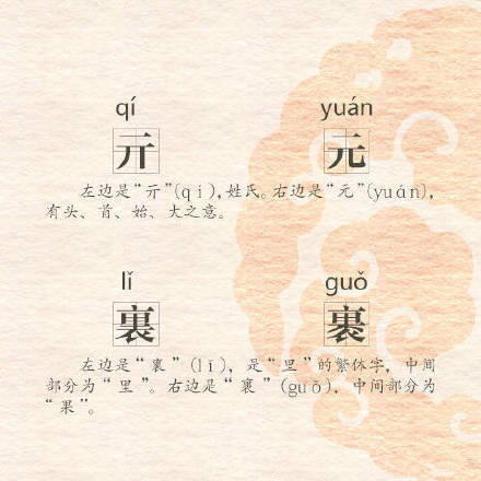 两个汉字 相似到难以区分！盘点那些让你傻傻分不清楚的“撞脸”汉字。 