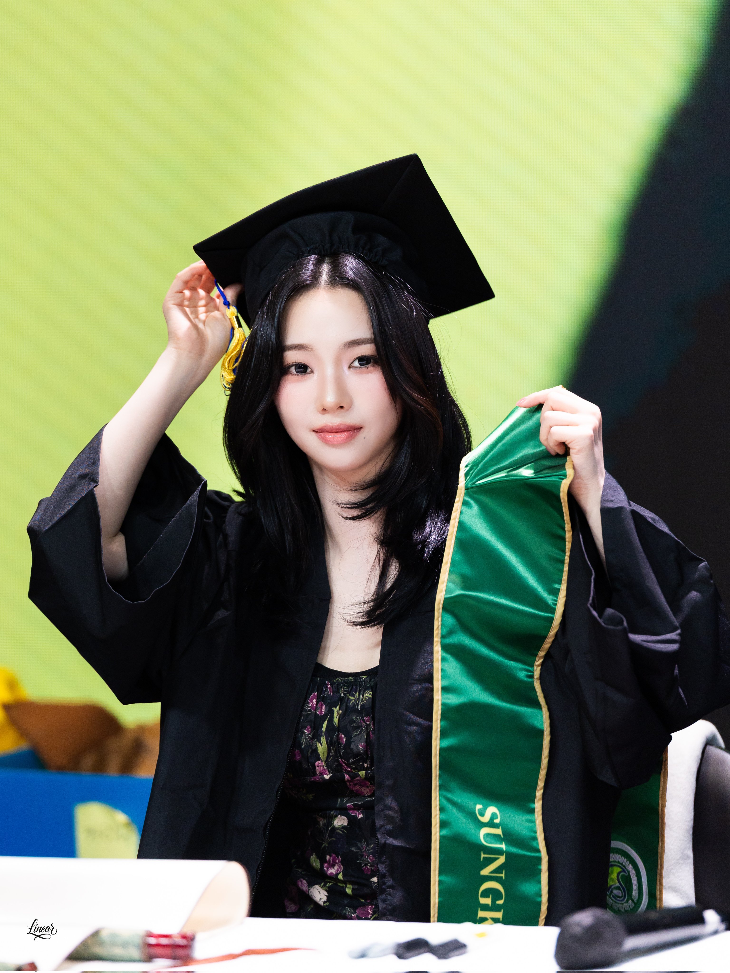 柳智敏⛅️aespa唯一TOP柳智敏 260605【高清】AM线下签售💛💚c