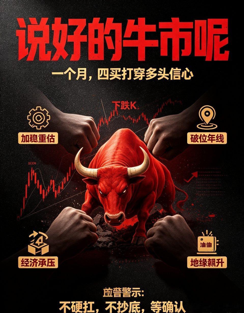 一个月，四记重拳接连砸向A股！牛市，真的彻底没了吗？短短一个月时间，A股画风彻底