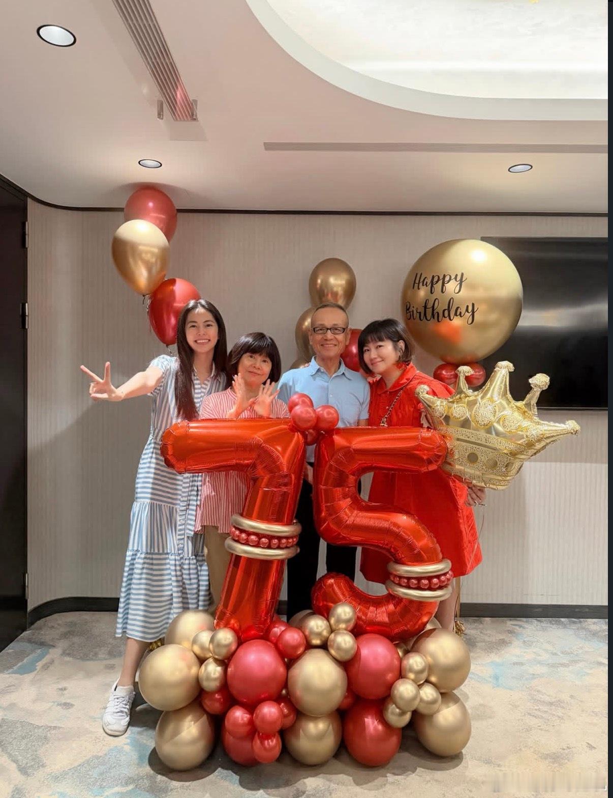 天啊任爸已经75岁了 