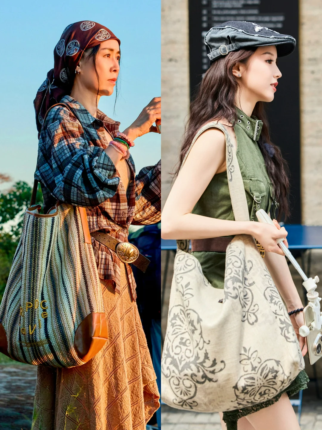 被《花少》种草了不少单肩大包！能装又出片！