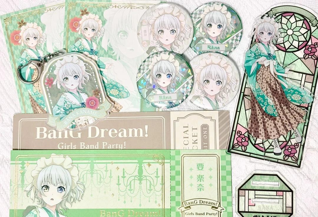 和洋折衷
要乐奈电眼逼人！
这个工艺实在是太好笑^o^
bangdream Ra