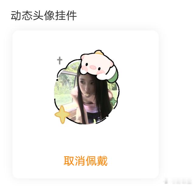 我怎么戴不了这只猪啊 