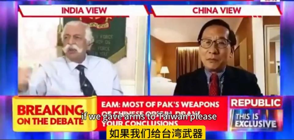 中国专家“单人杀穿”印度电视台，主持人撒泼打滚，印退将开始胡言乱语

这才是真正