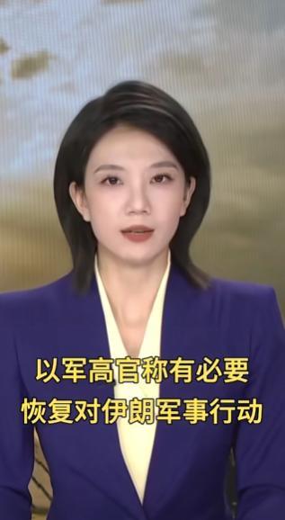 以色列媒体当地时间25号正式报道，以色列国防军总参谋长扎米尔，已经明确建议本国相