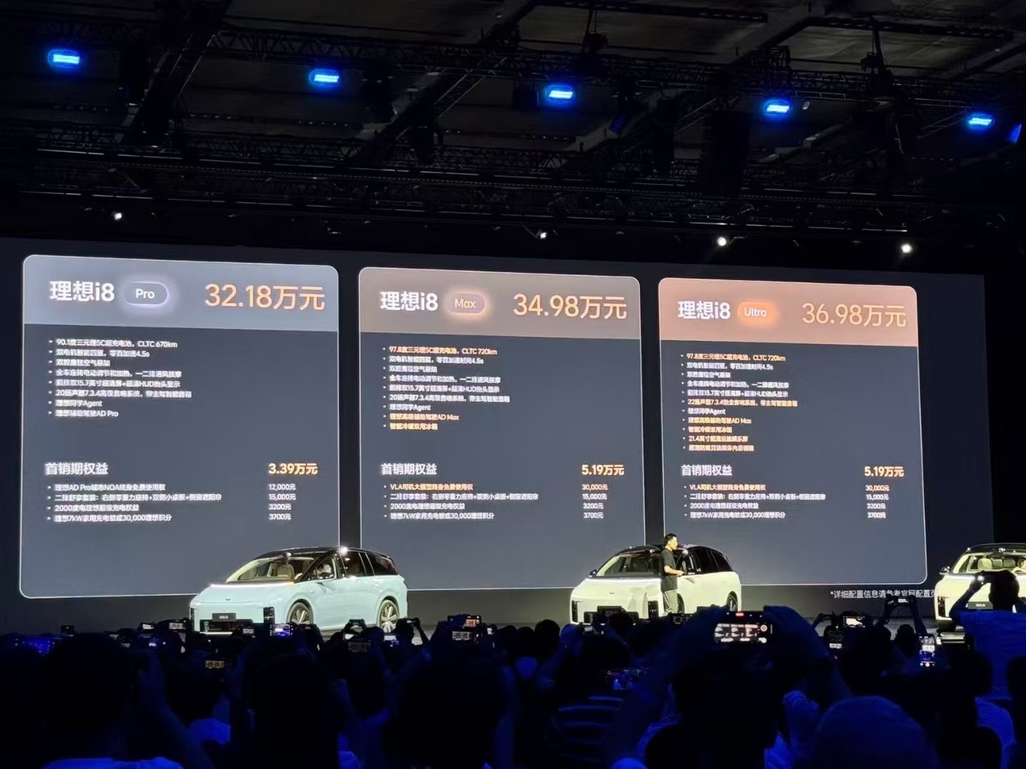 理想i8价格32.18万起不过我觉得Ultra顶配最值得买 ​​​