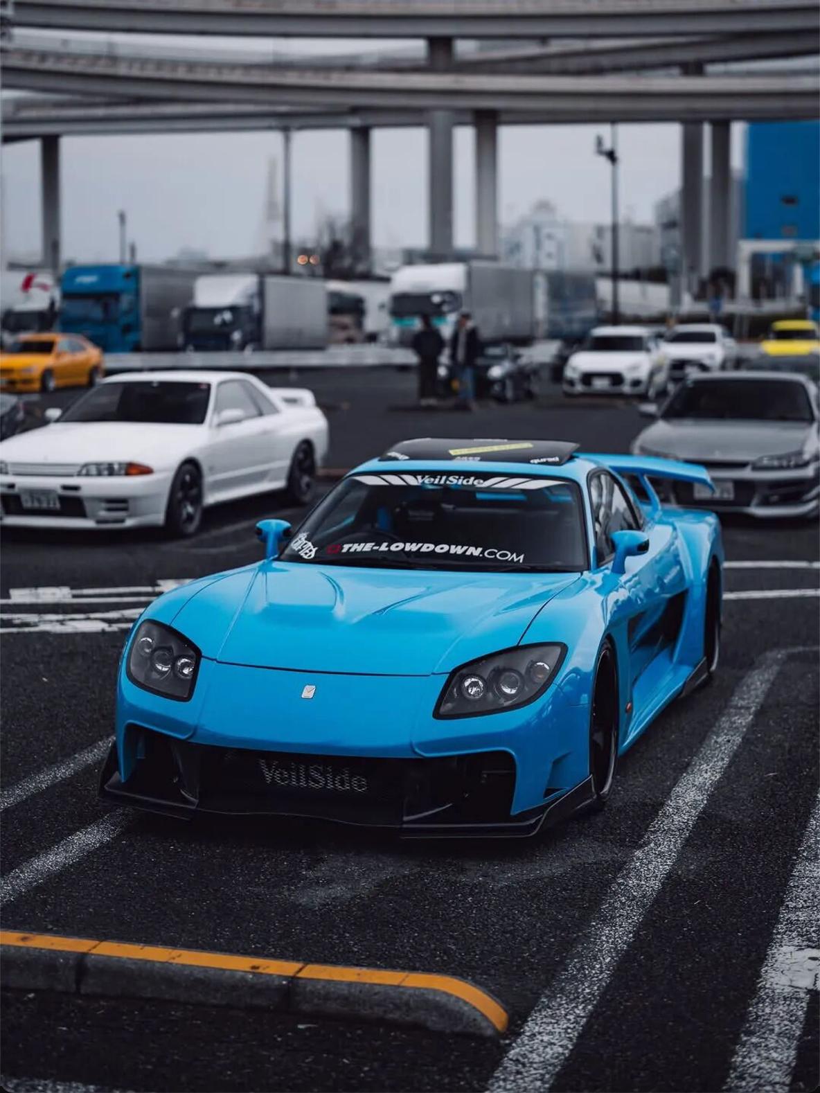 《速度与激情3》中韩哥座驾让人一见难忘！这是Veilside为马自达RX-7（F