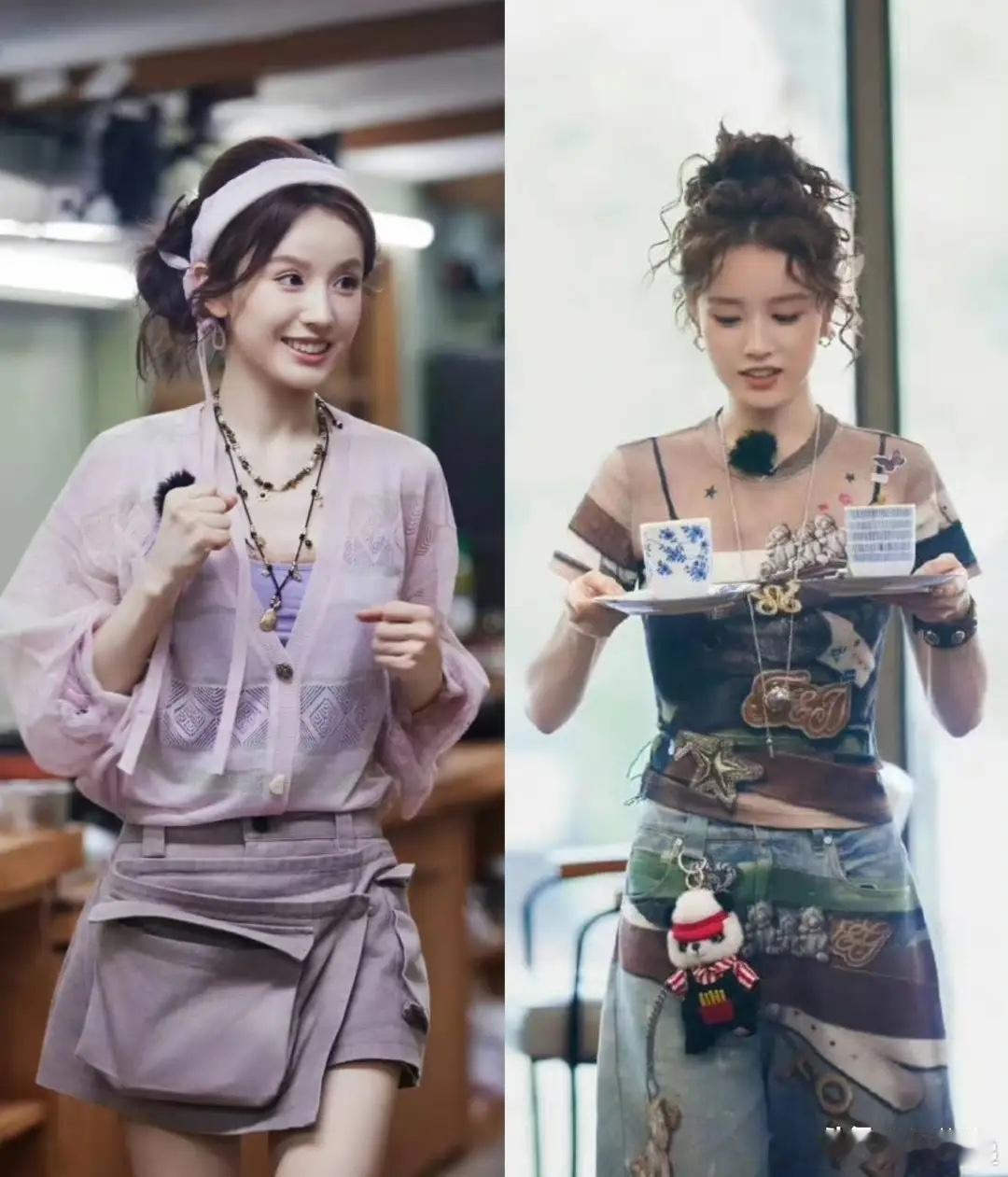 张雅琪这钱赚的是真轻松!中餐厅里，下面厨房都忙的脚不沾地了，结果她在楼上做那个雷