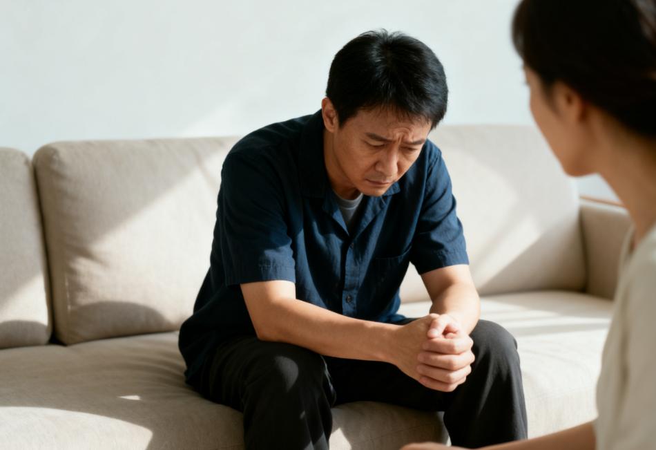 我们像是一对“虽然睡在一张床，却生活在两个世界”的室友。
【粉丝来信】我今年40