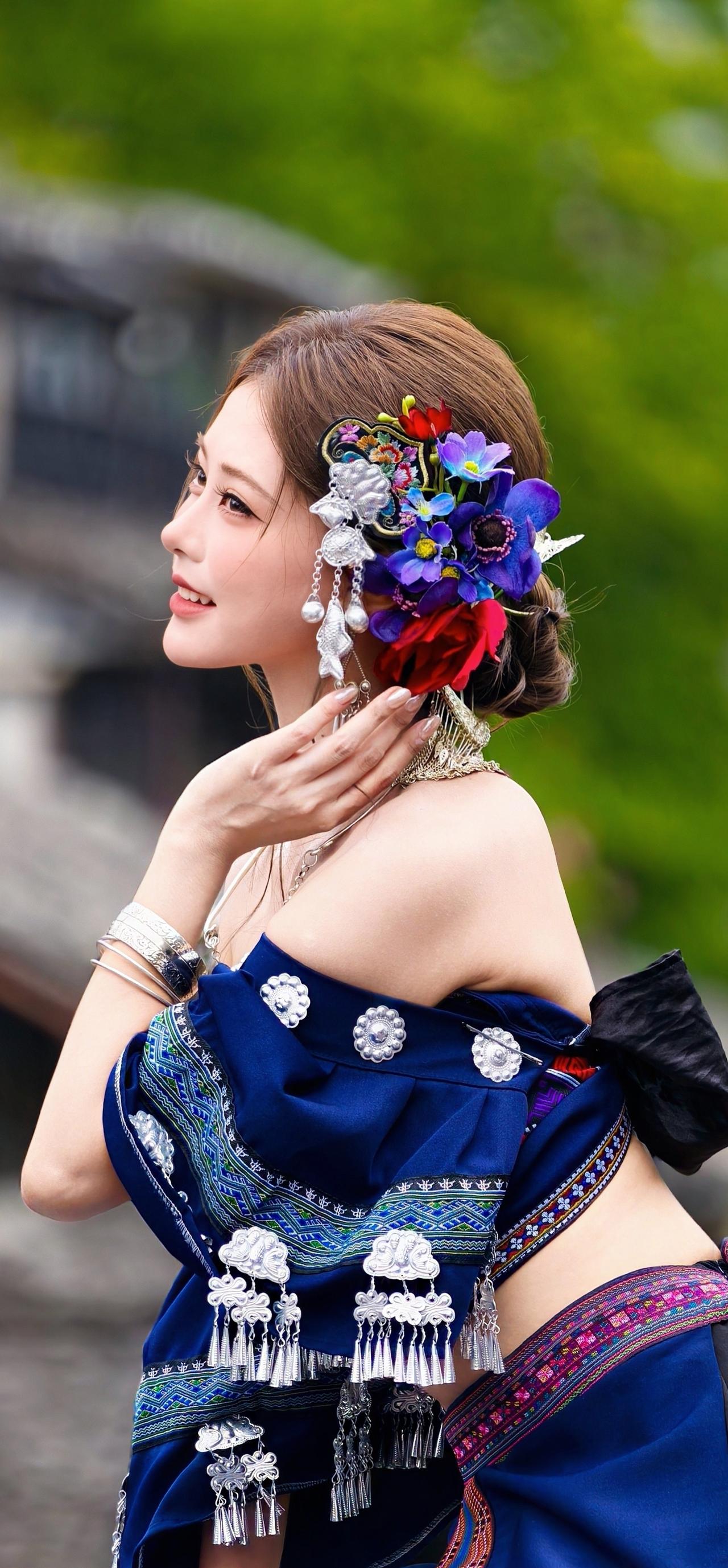 最炫民族风💃🏻，不过，禁止攀爬🚫
民族服饰