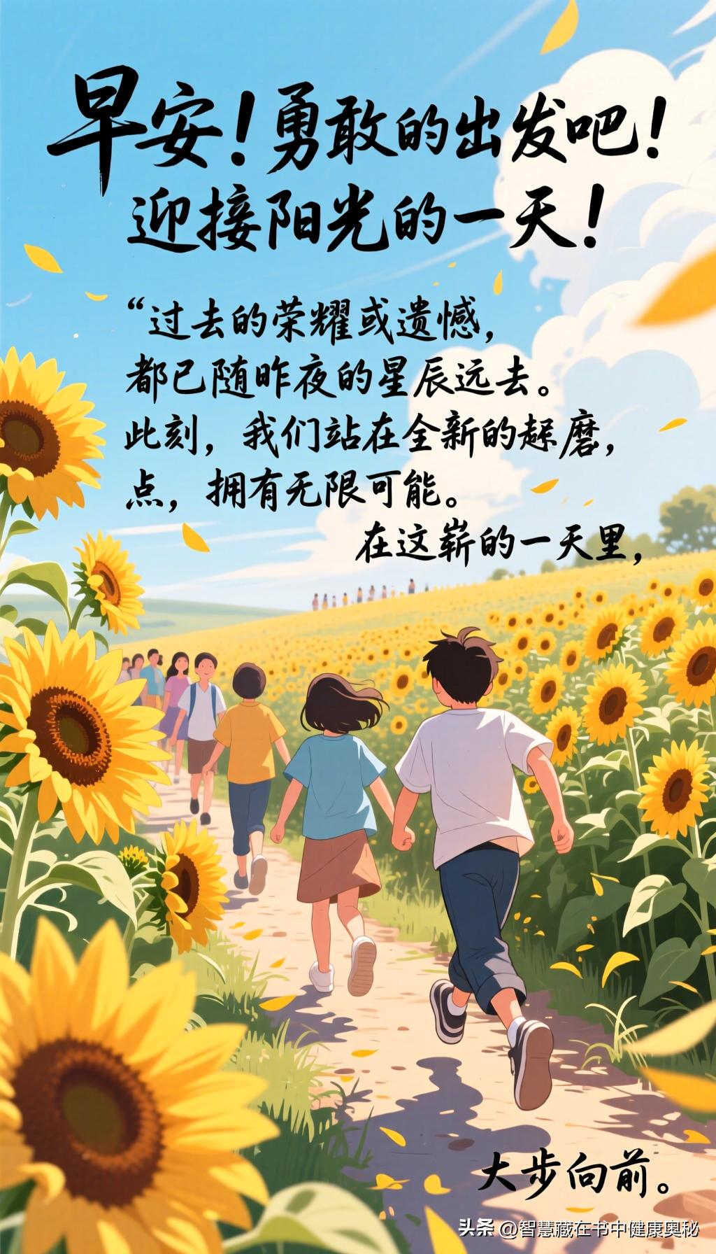 早安！当第一缕阳光轻柔地洒在窗前，新的一天已然带着希望悄然开启。过去的荣耀或遗憾