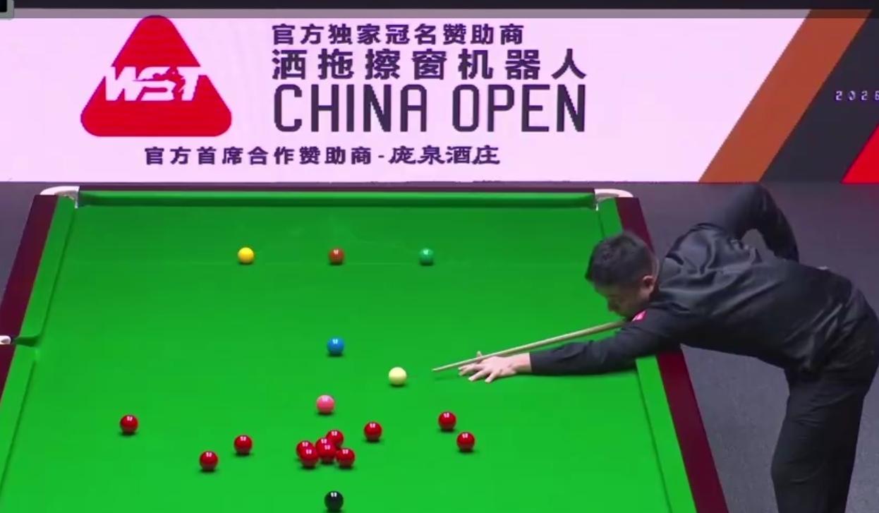 斯诺克中国公开赛：塞大师6-3完胜庞俊旭晋级16强
​
​         北京