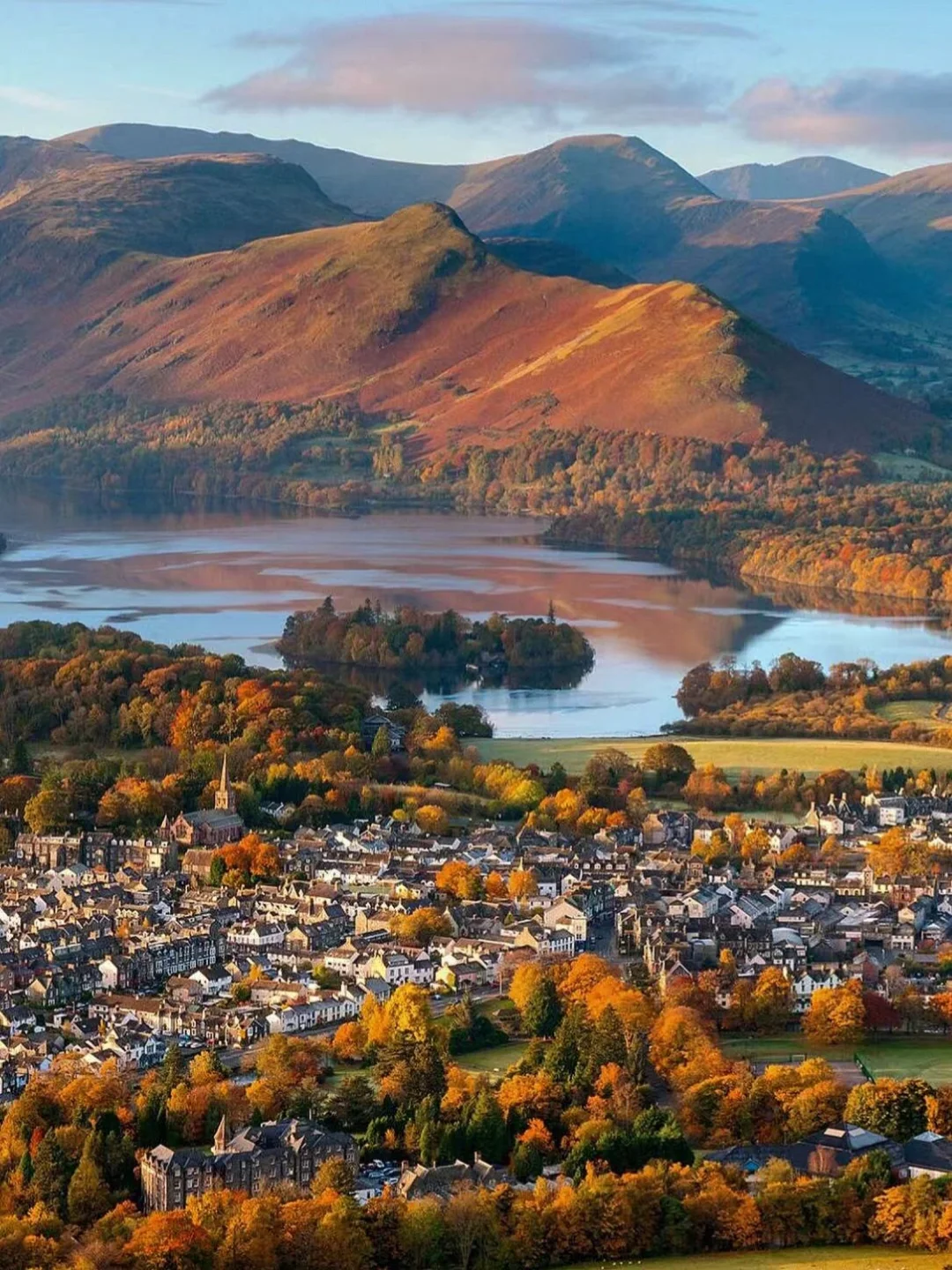 英国旅行🏞值得打卡的超美湖畔小镇 ！