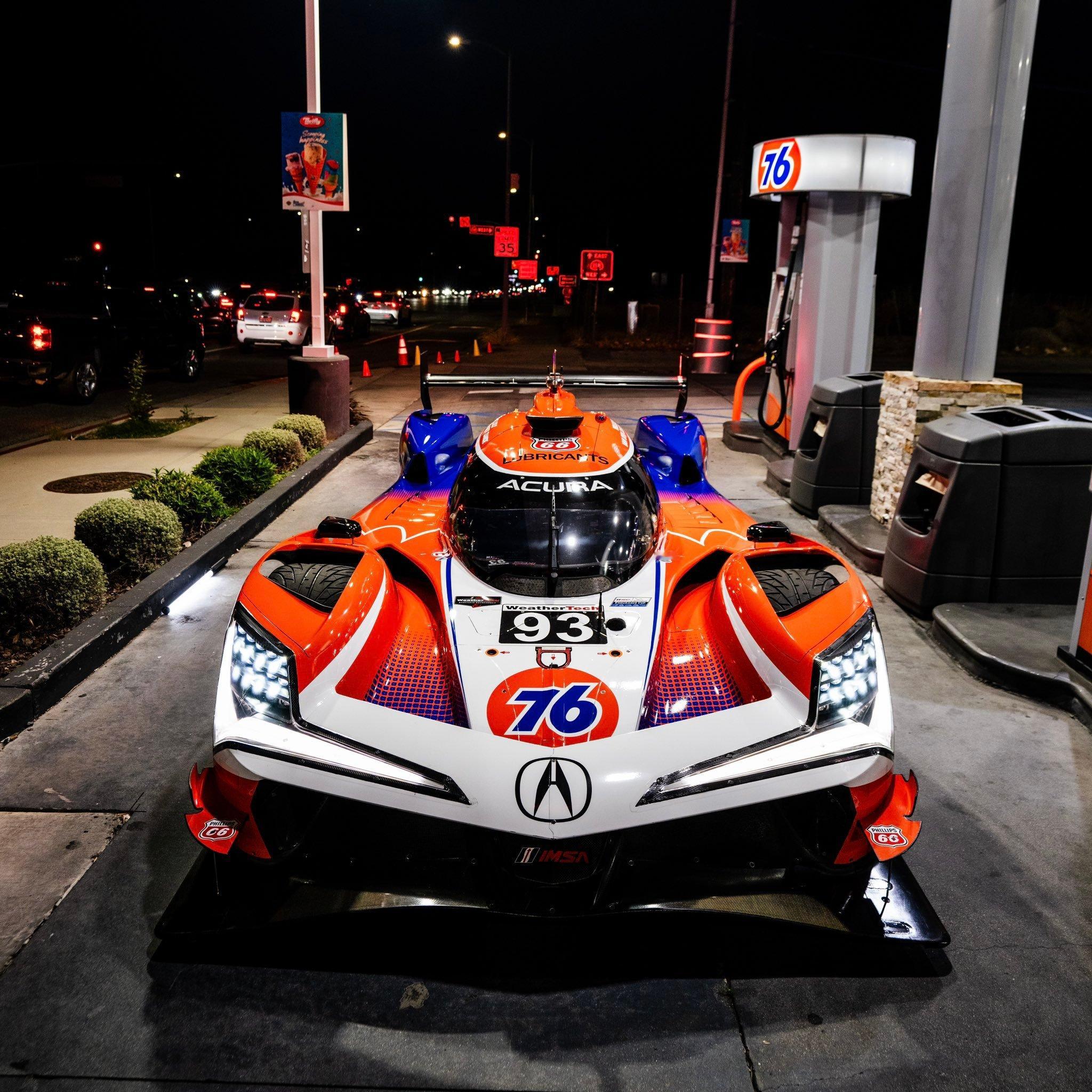 讴歌ARX-06 x 76油站主题拉花 🟠🔵感觉还是比Phillips 66