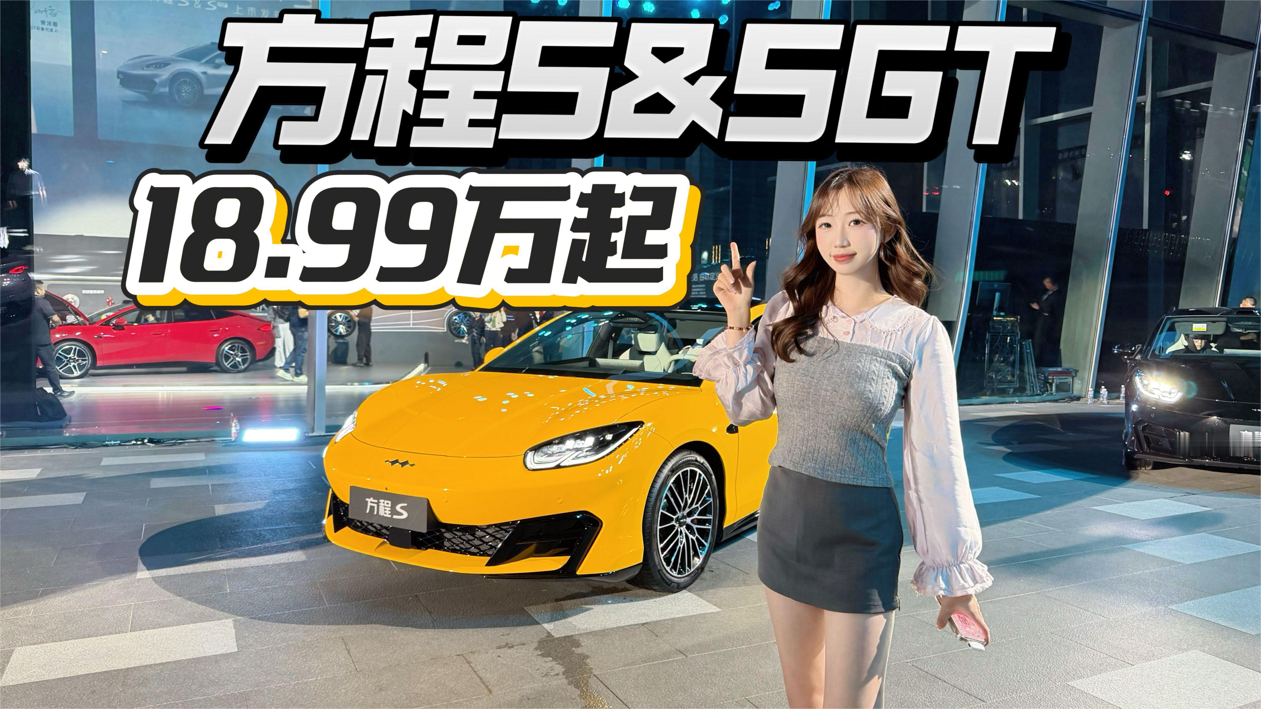 18.99万起，方程S&amp;SGT能成吗？