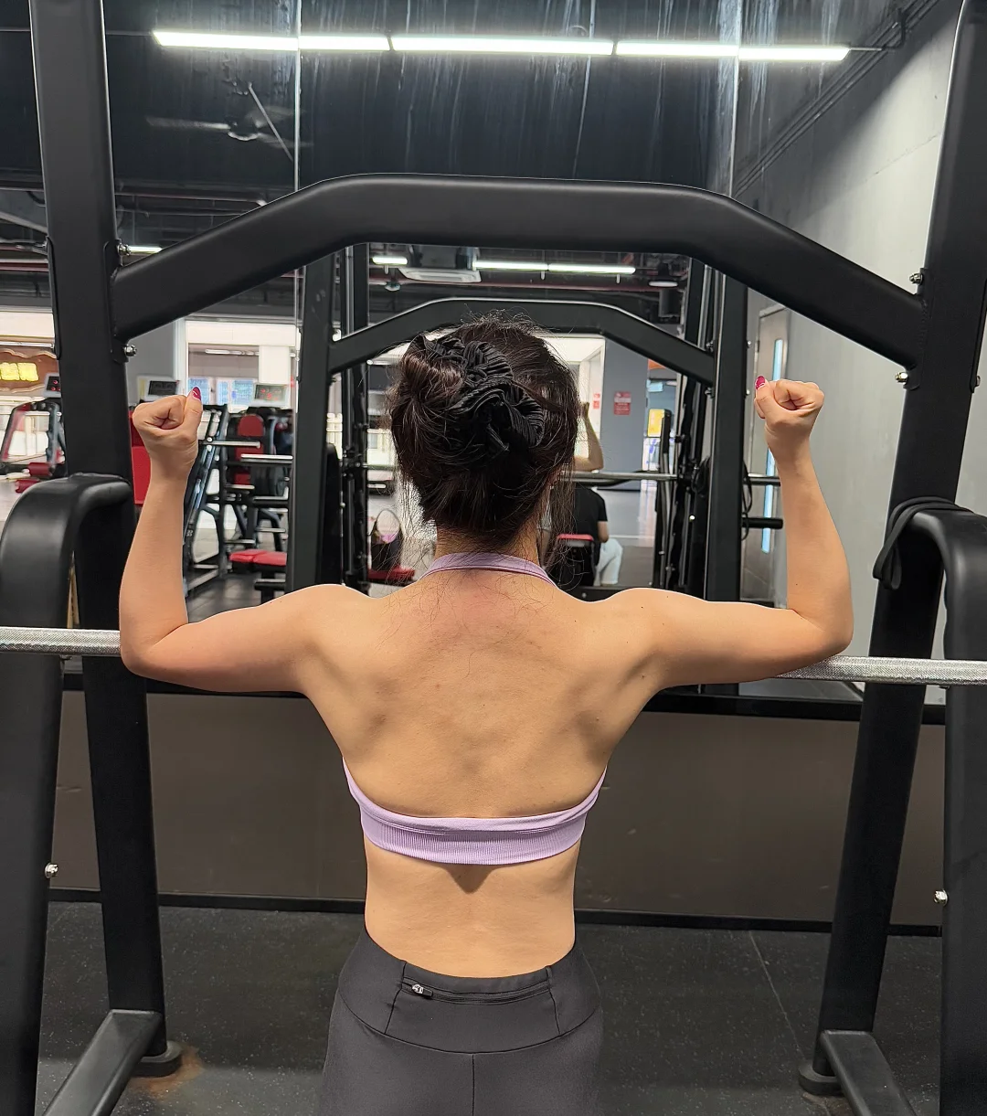 看我教练带我健身一个月的痕迹