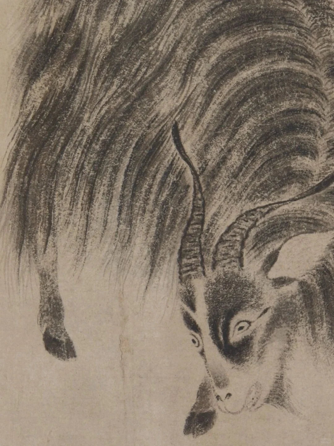 原来国画这么牛，一笔画出了根根分明😨