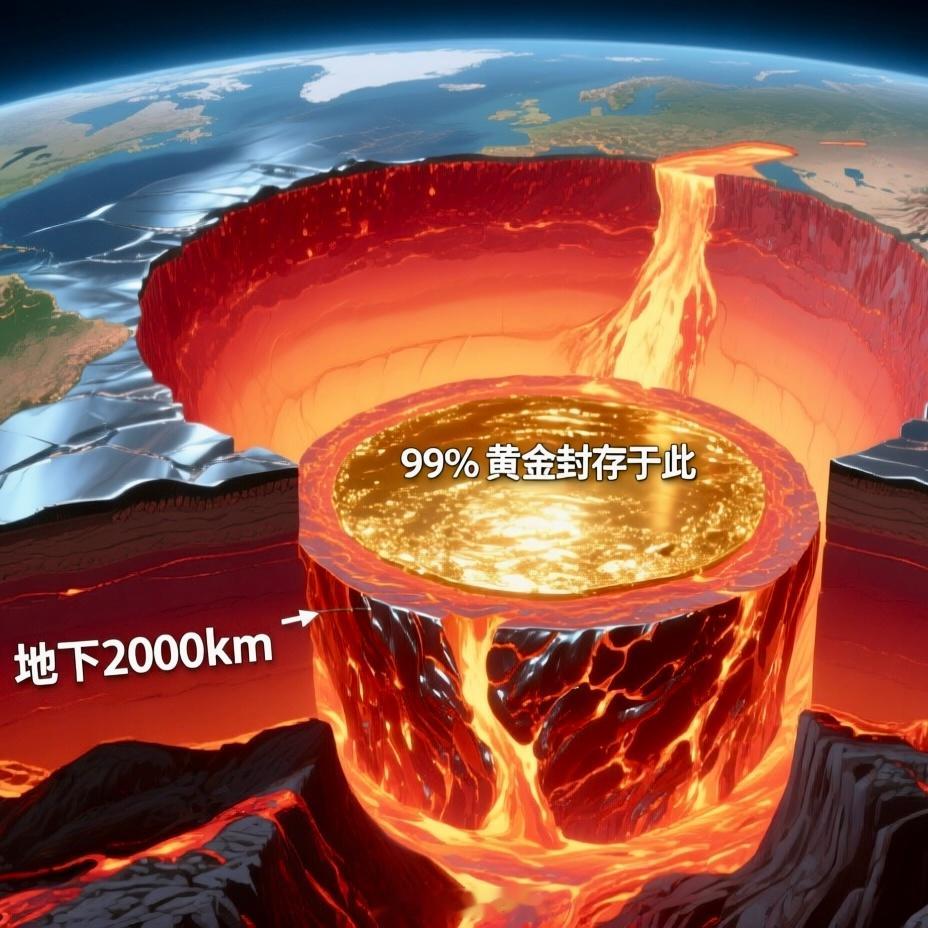 黄金涨飞了地球上的黄金储量其实非常大，约有48亿吨，如果在全球平均分配每个人都能