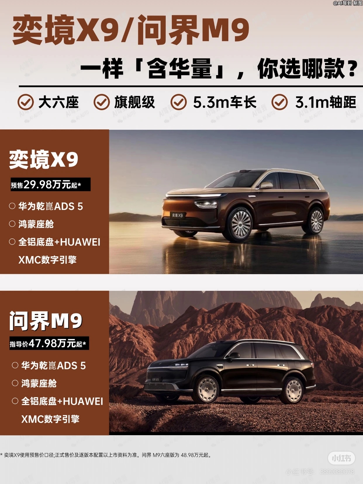 也是看傻了，问界M9做了什么孽啊，招惹了这些大哥。 ​​​