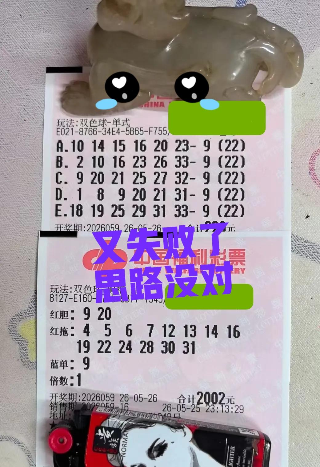 大佬这次思路没对吗？主任一点也没看得上，两张票全都打水漂了，下一期又会换成什么胆