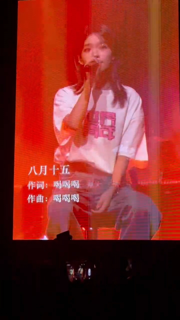 #房东的猫演唱会男粉丝齐刷刷应妈妈# 「世界/青年」巡回演唱会香港站，《八月十五