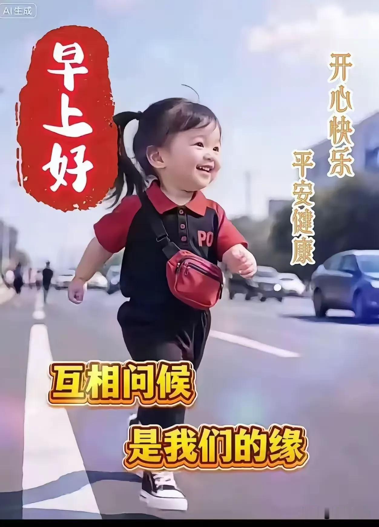 《鹧鸪天·晨寄祝福》

微信权当美酒酬，
时时吉事伴君游。
早安化作清歌曲，
岁