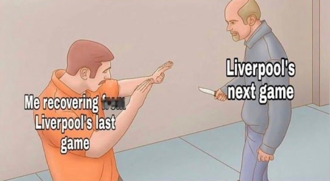 利物浦球迷从上一场失利中恢复过来了吗？今晚又有比赛了。 ​​​