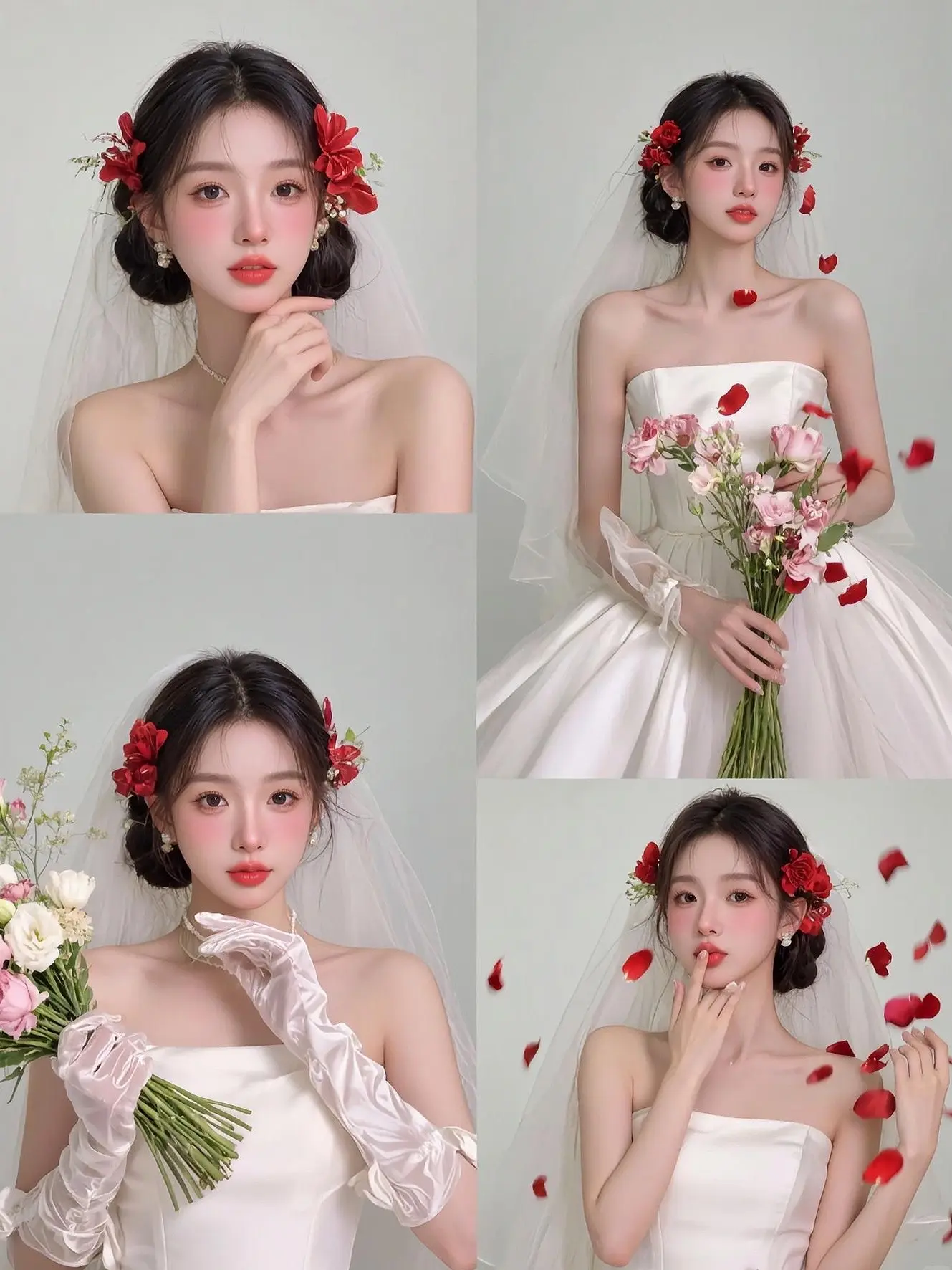 莓系婚纱写真 ai创作 AI创作灵感挑战赛太权威 全新AI写真