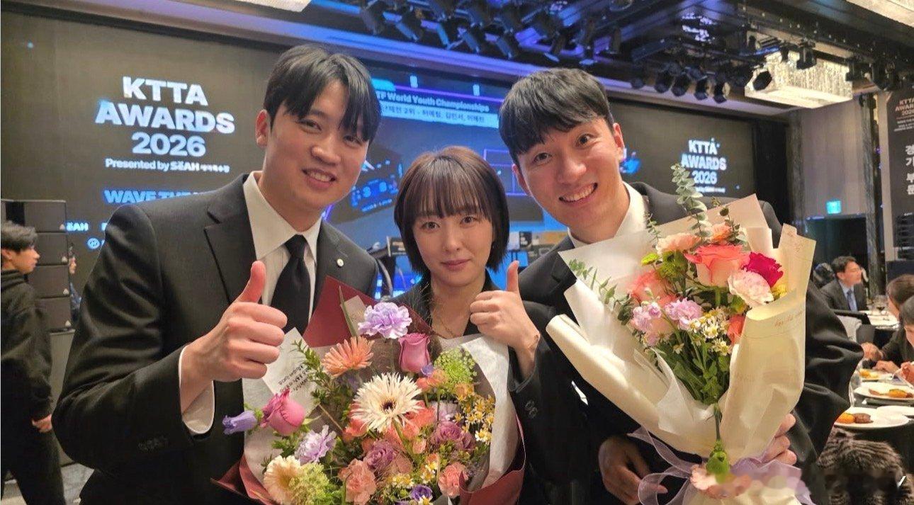 韩乒“三老”徐孝元 李尚洙 郑荣植现在是三宝了都是教练了 