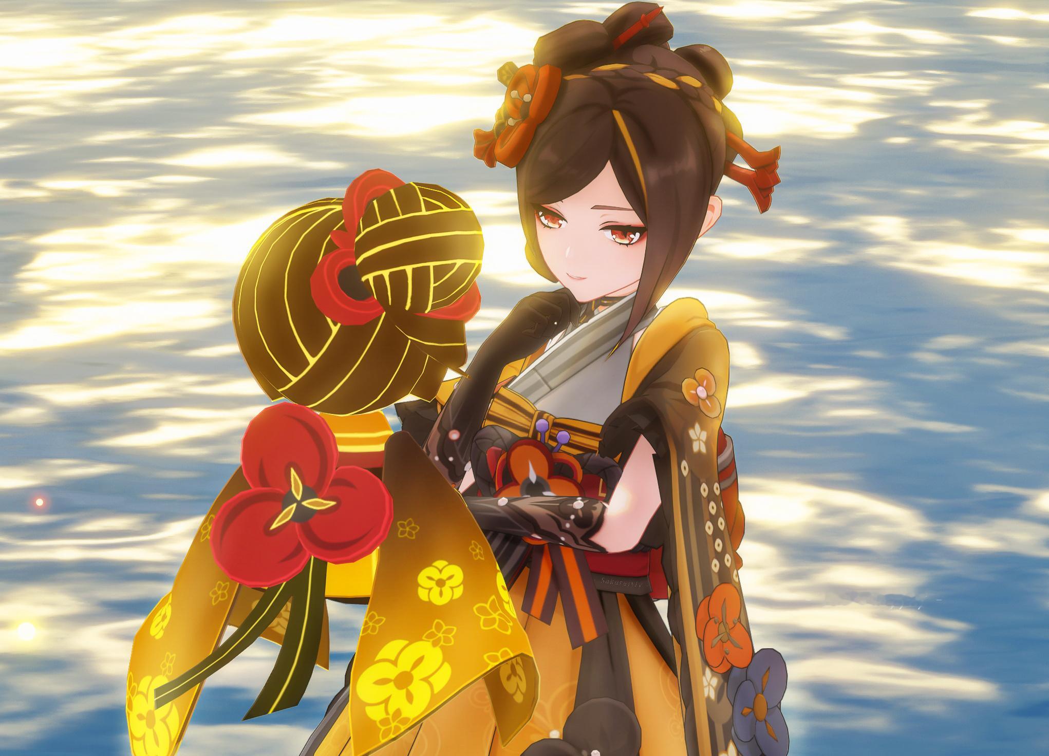 #原神[超话]##原神4.5版本二创##原神4.5版本# ​​​「 袖 」 千织