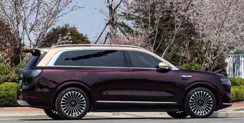 问界m9作为科技车皇，在这个领域中真的创造了历史，而新款的问界m9现在真车上路，