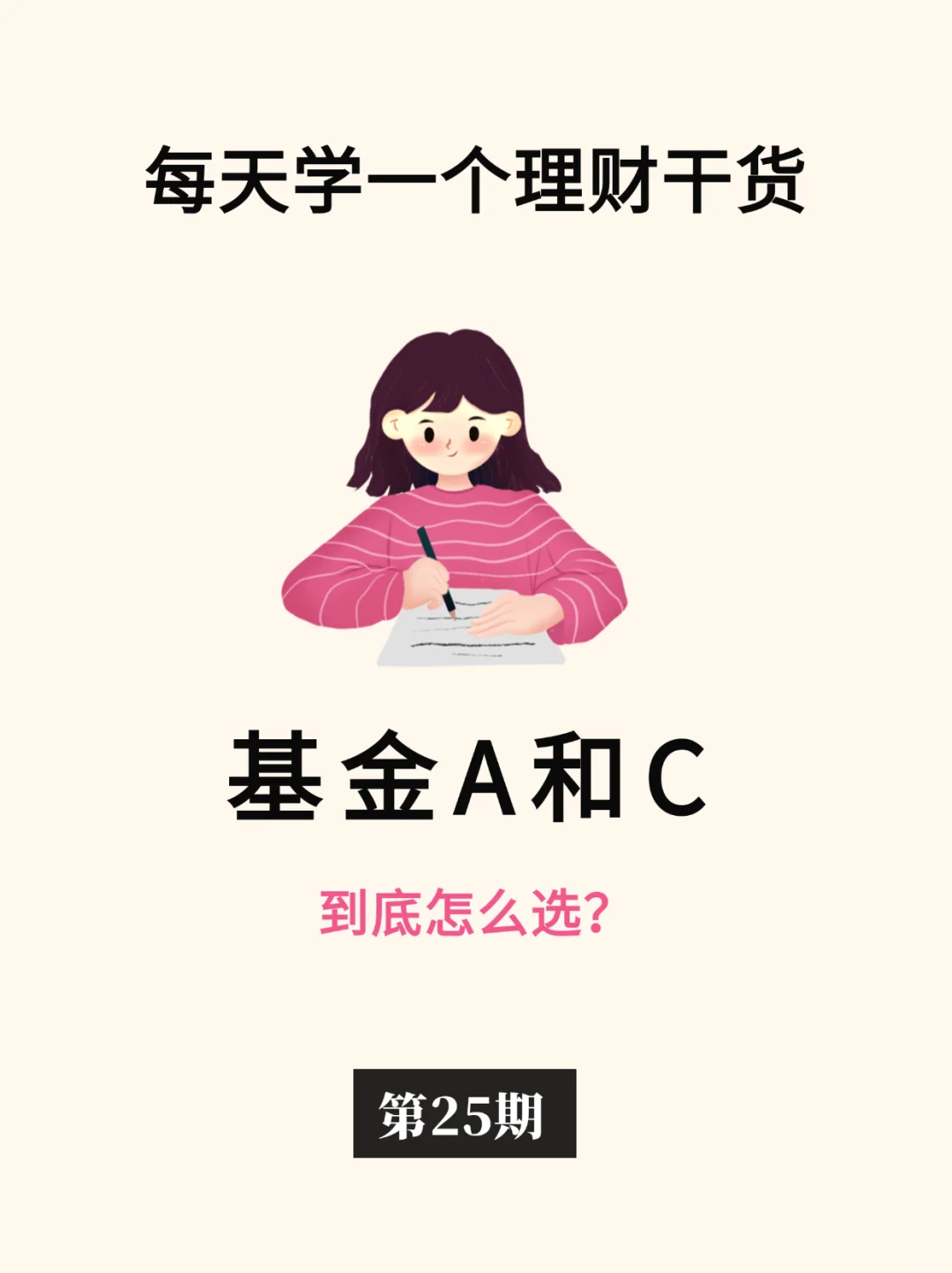 买基金，选A还是选C🧐