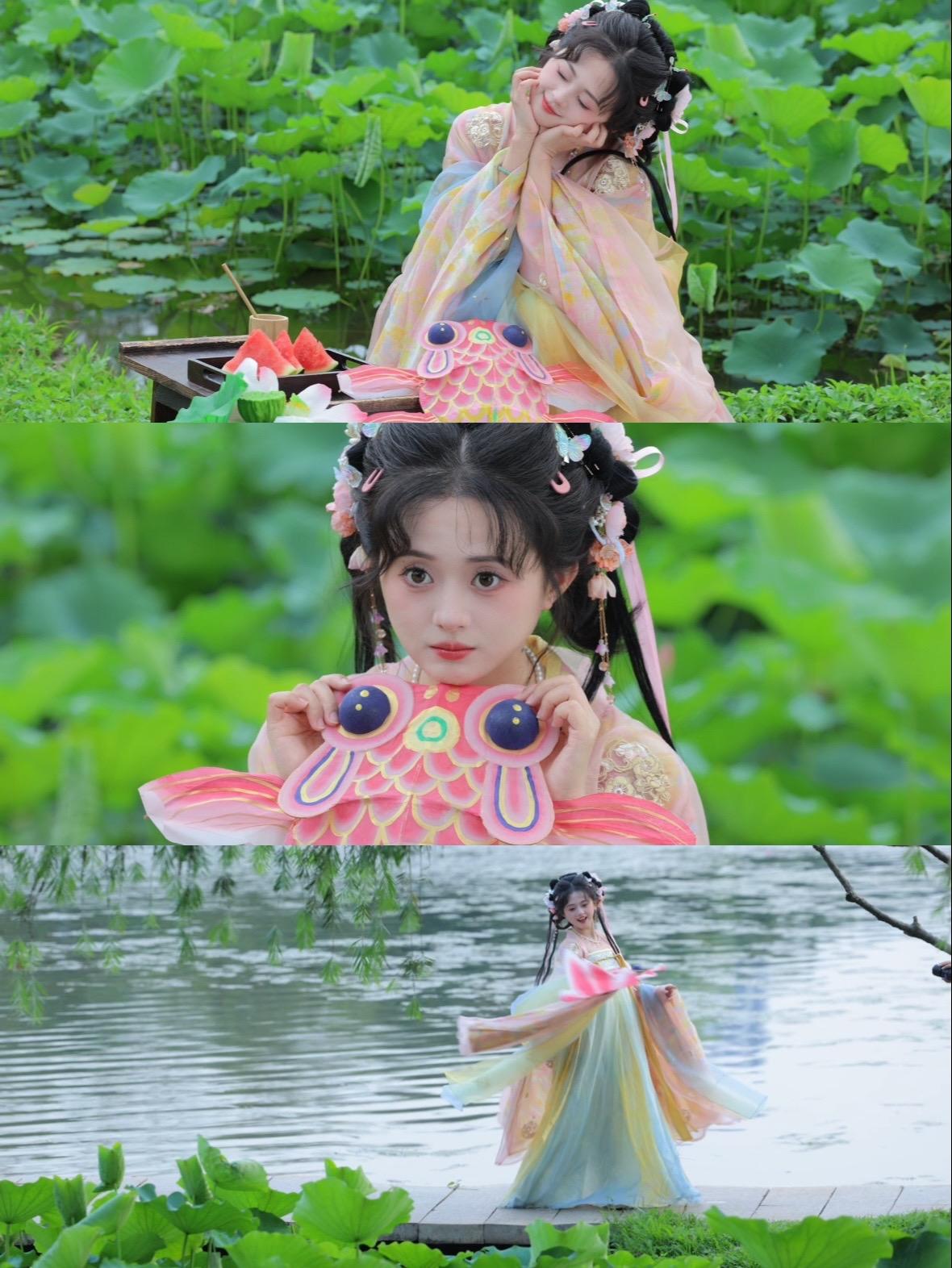 江南可采莲，莲叶何田田。荷花