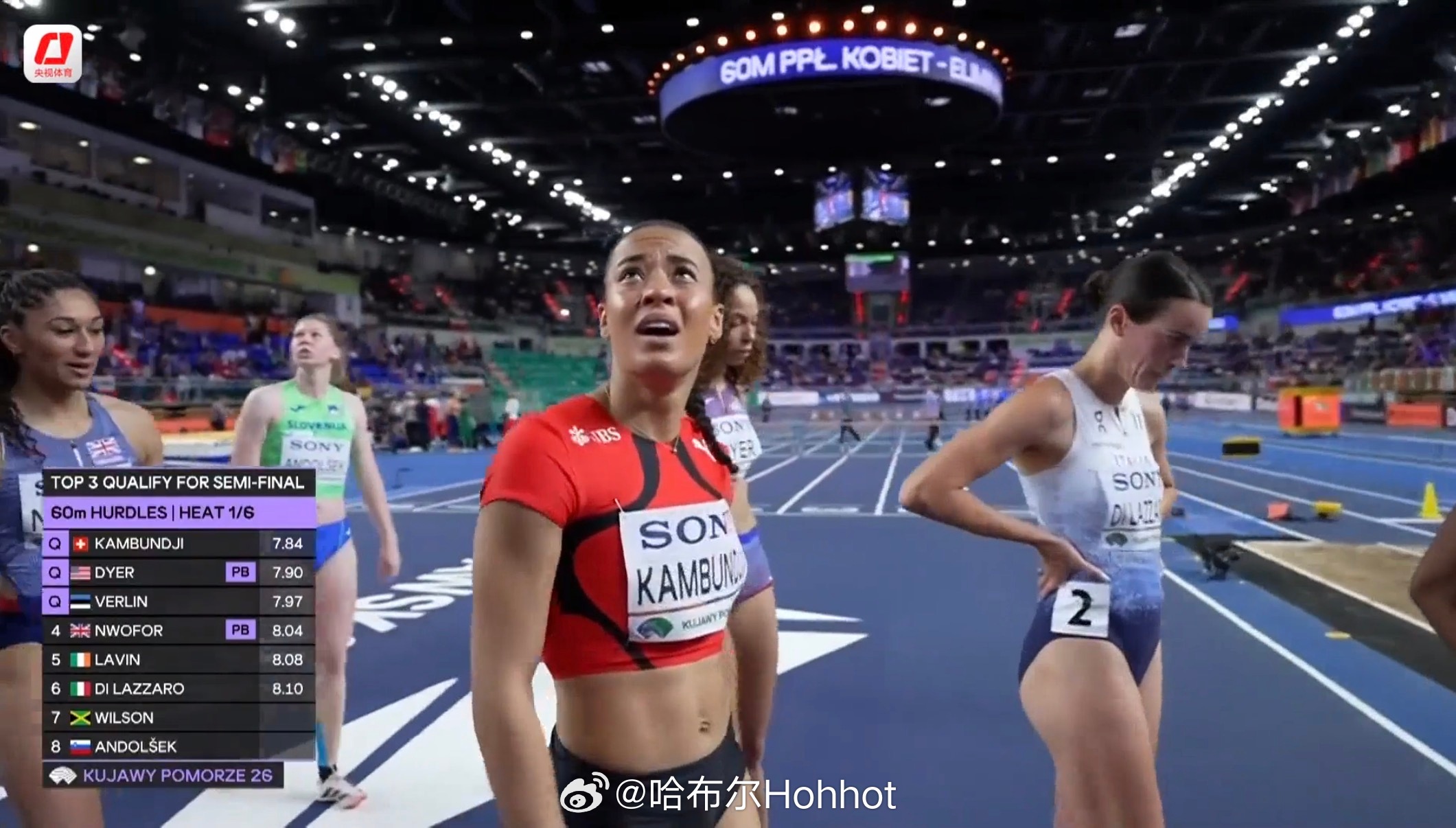 2026年托伦室内田径世锦赛 女子60米栏第一枪，预示着依旧是高水平的对决田径说